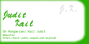 judit kail business card